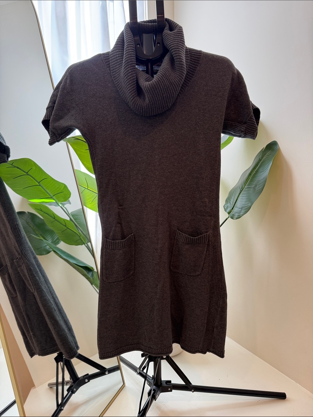 Athleta Sweater Dress in Gray